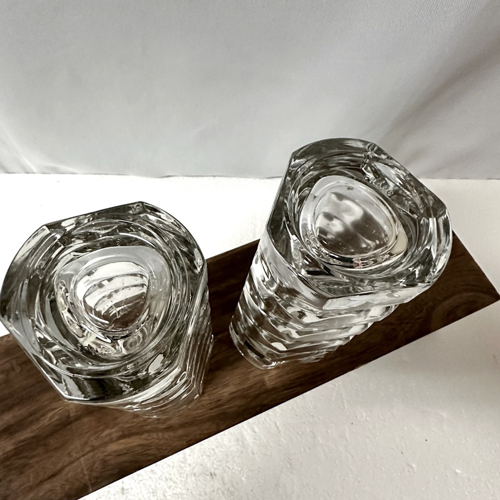 LADY VICTORIA FINE CRYSTAL STEMWARE BUD VASE FRANCE Flower Chantelle Pattern - Picture 9 of 10